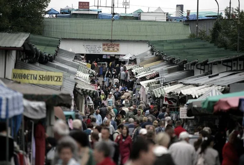 Bazar w Warszawie