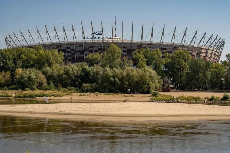 Dojazd na plażę w Warszawie