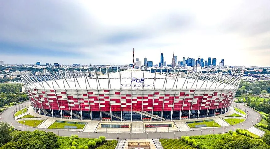 Lokalizacja stadionu w Warszawie