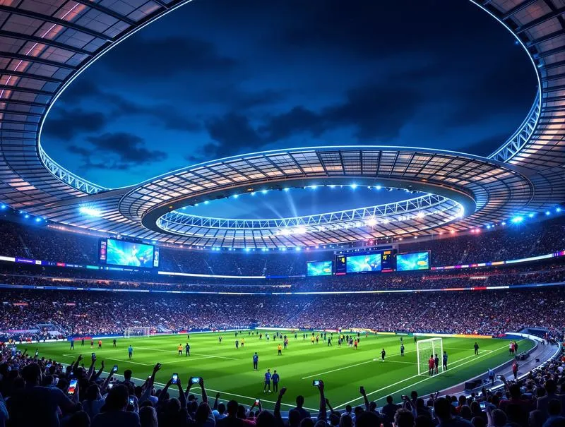 Projektowanie stadionu piłkarskiego