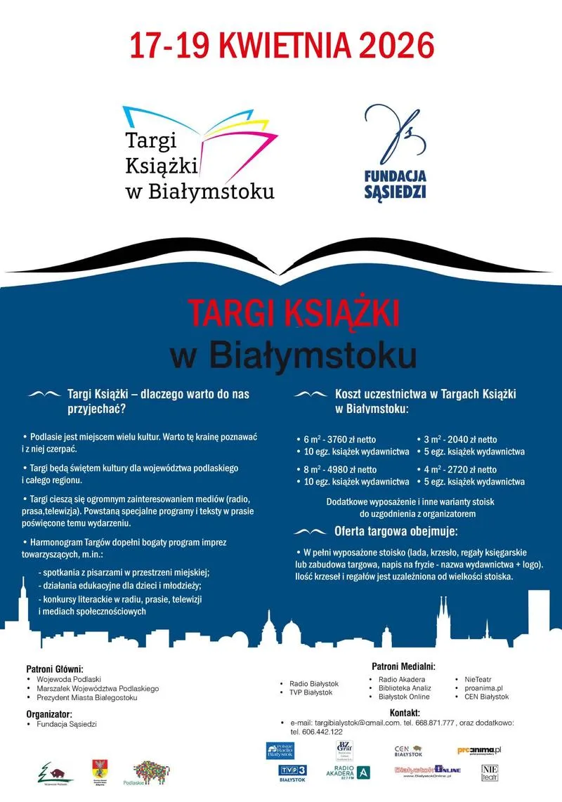 Warszawskie targi książki 2026