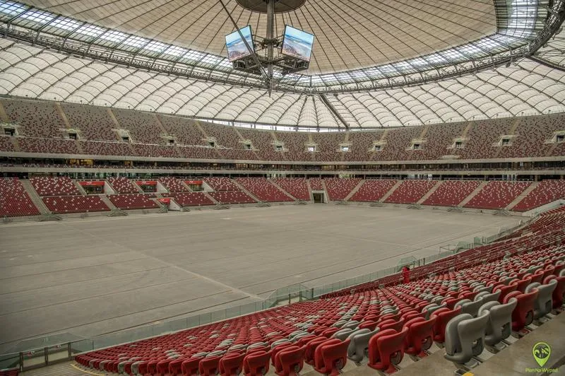 Wejście na Stadion Narodowy